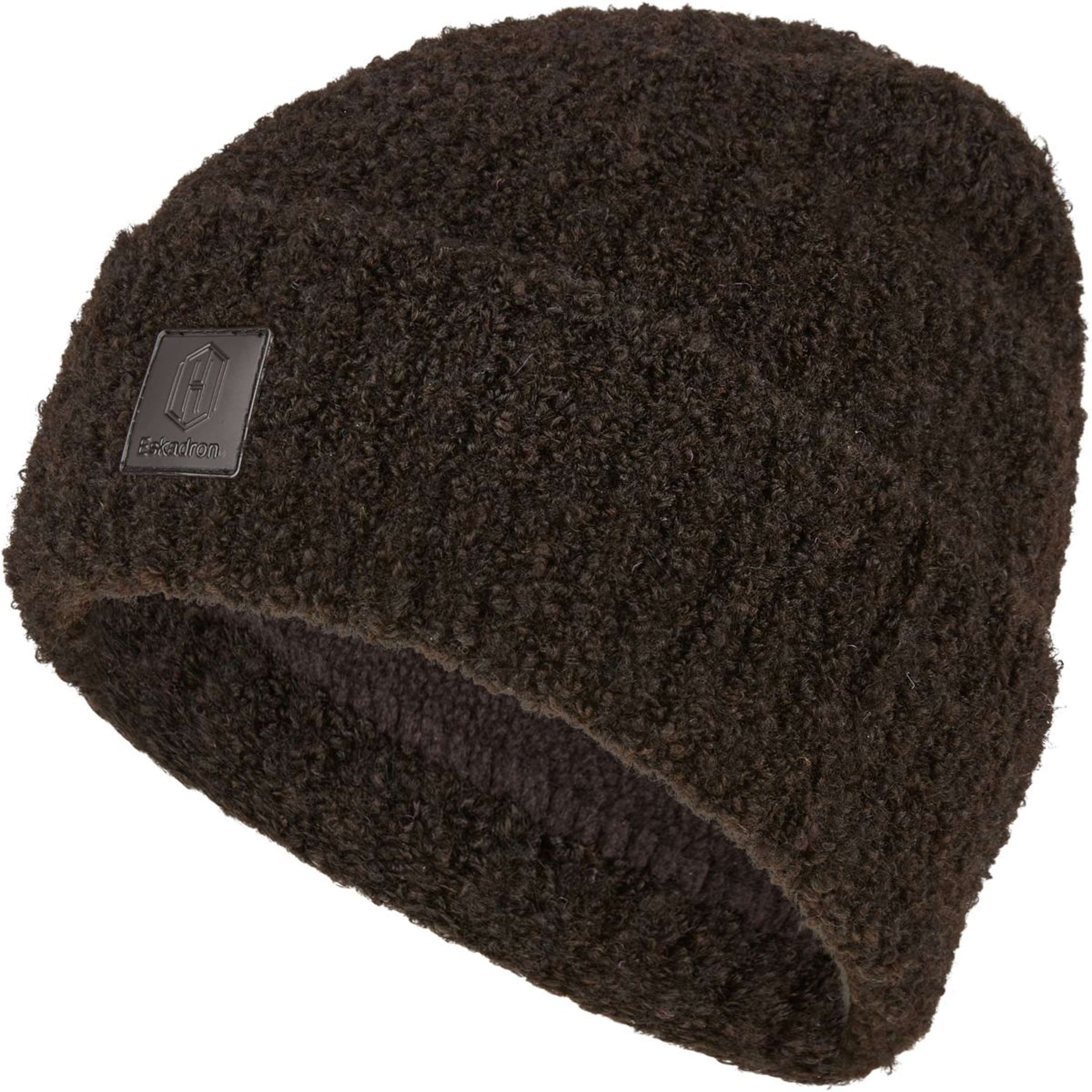 Eskadron Berretto Heritage Bouclé Black Truffle