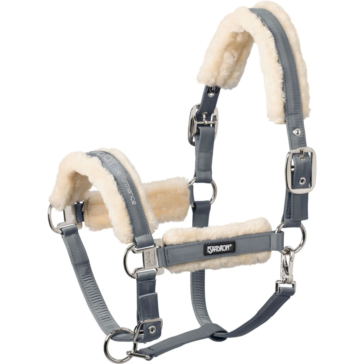 Eskadron Capezzina Faux Fur Pelliccia Sintetica Ashblue
