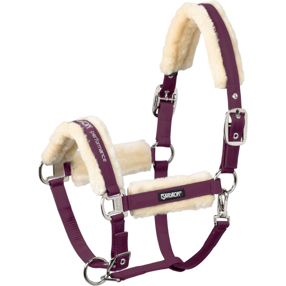 Eskadron Capezzina Faux Fur Pelliccia Sintetica Blackberry