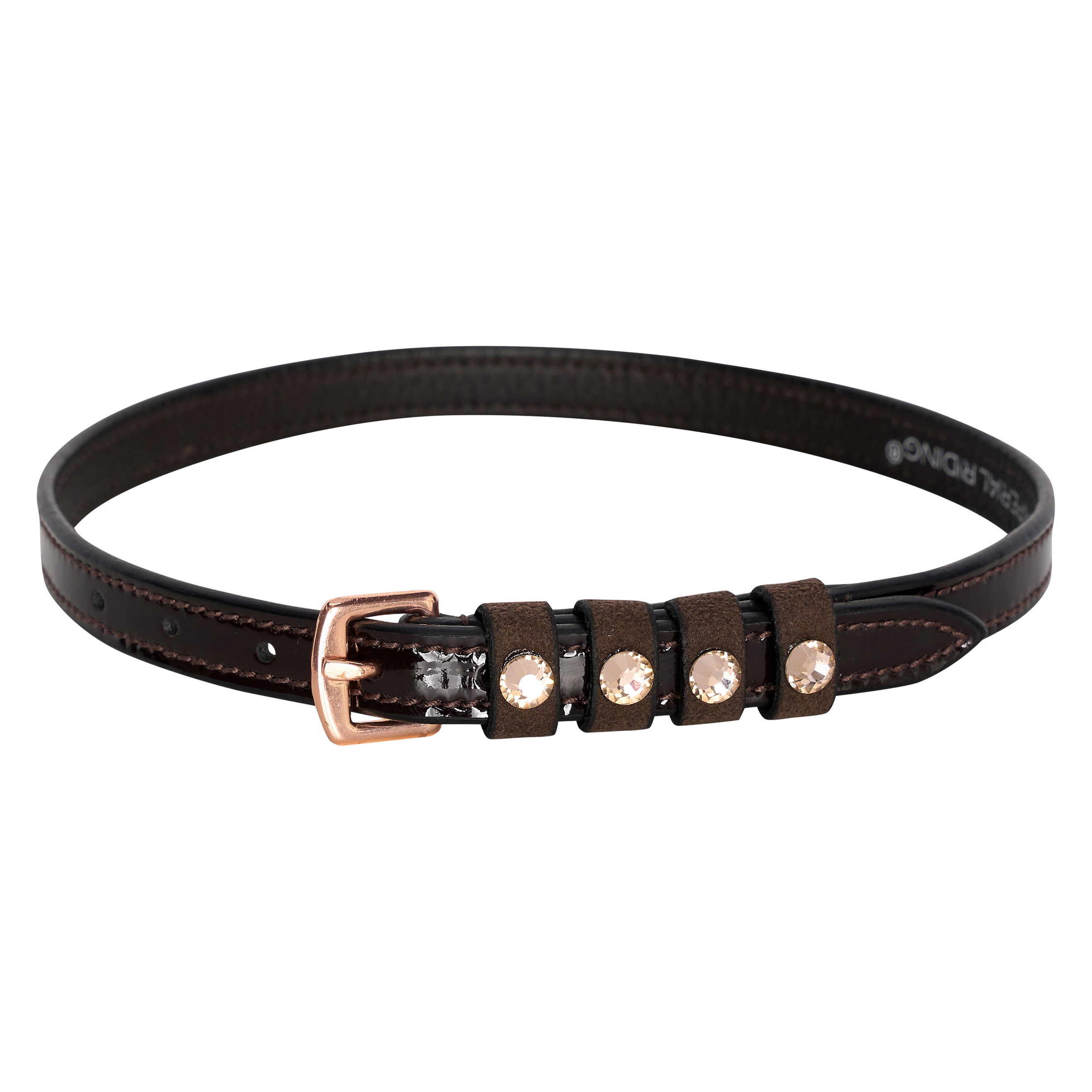 Imperial Riding Cinghie per speroni IRHPardouz Metallo rosa marrone