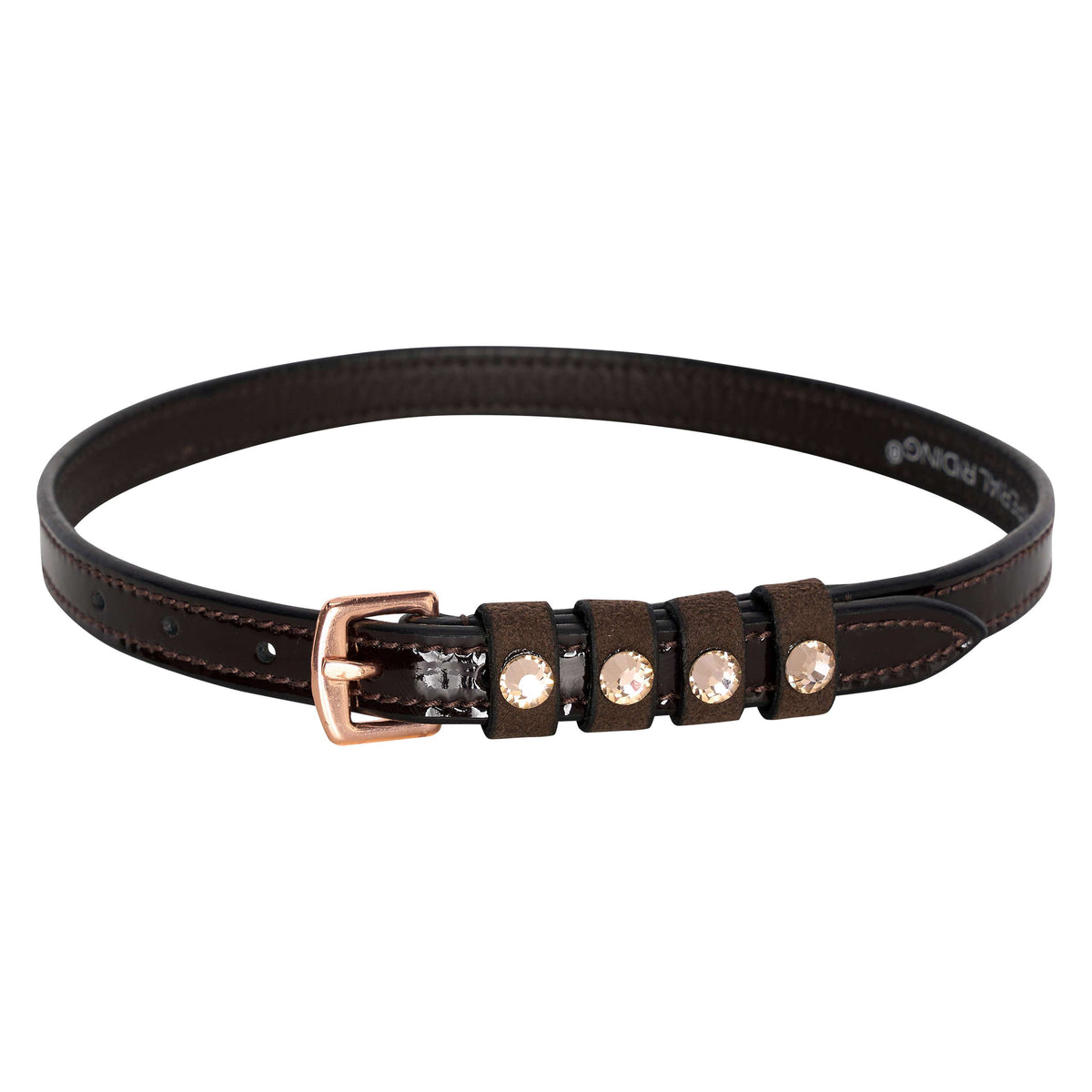 Imperial Riding Cinghie per speroni IRHPardouz Metallo rosa marrone