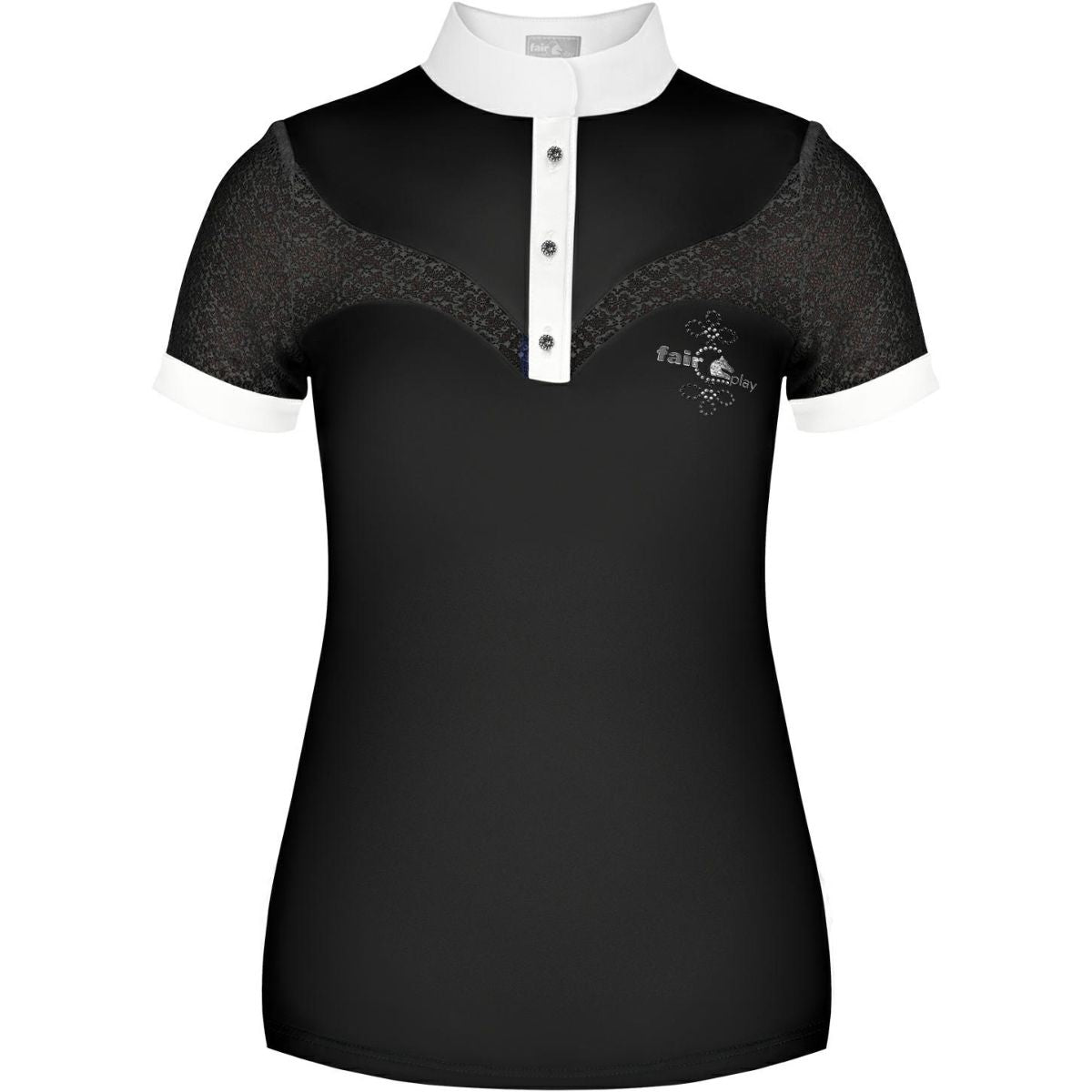 Fair Play Maglietta da Competizione Rozzie Nero