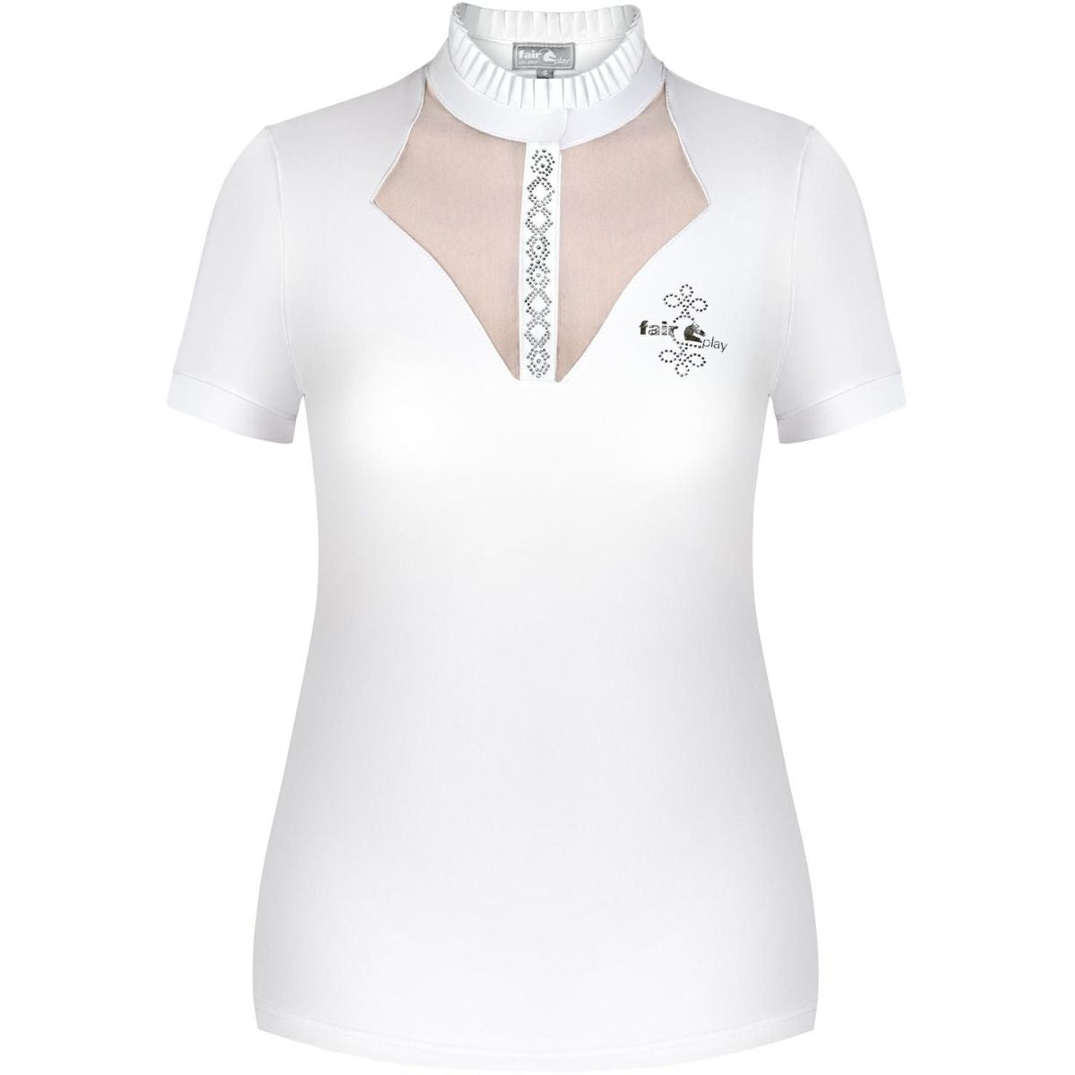 Fair Play Maglietta da Competizione Sophie Bianco