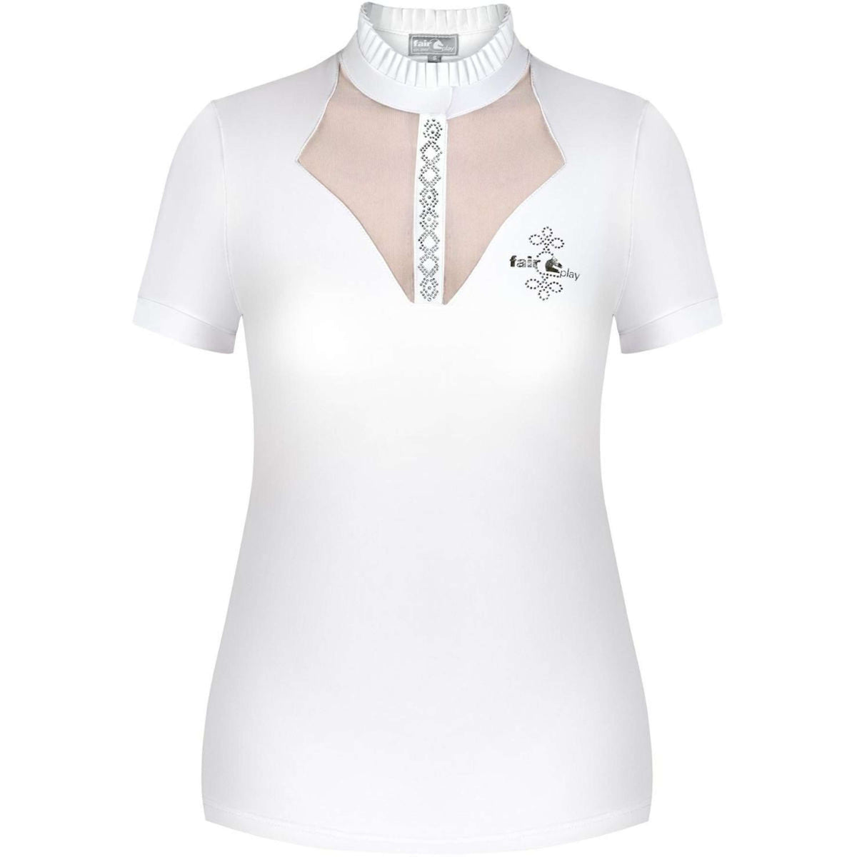 Fair Play Maglietta da Competizione Sophie Bianco