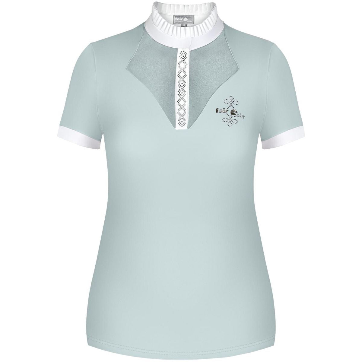 Fair Play Maglietta da Competizione Sophie Blu cenere