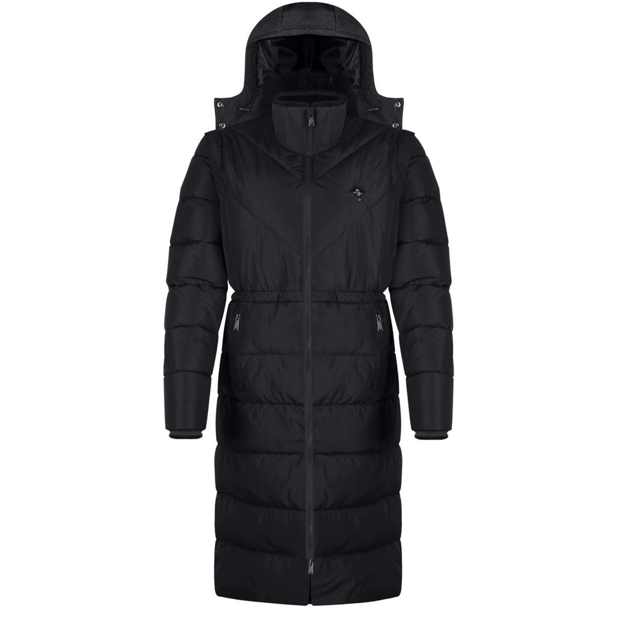 Fair Play Cappotto Lungo Sia Nero