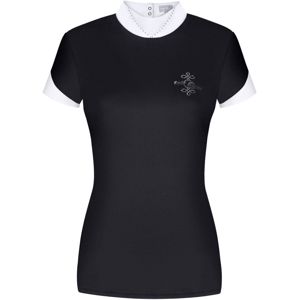 Fair Play Maglietta da Competizione Bruna Nero