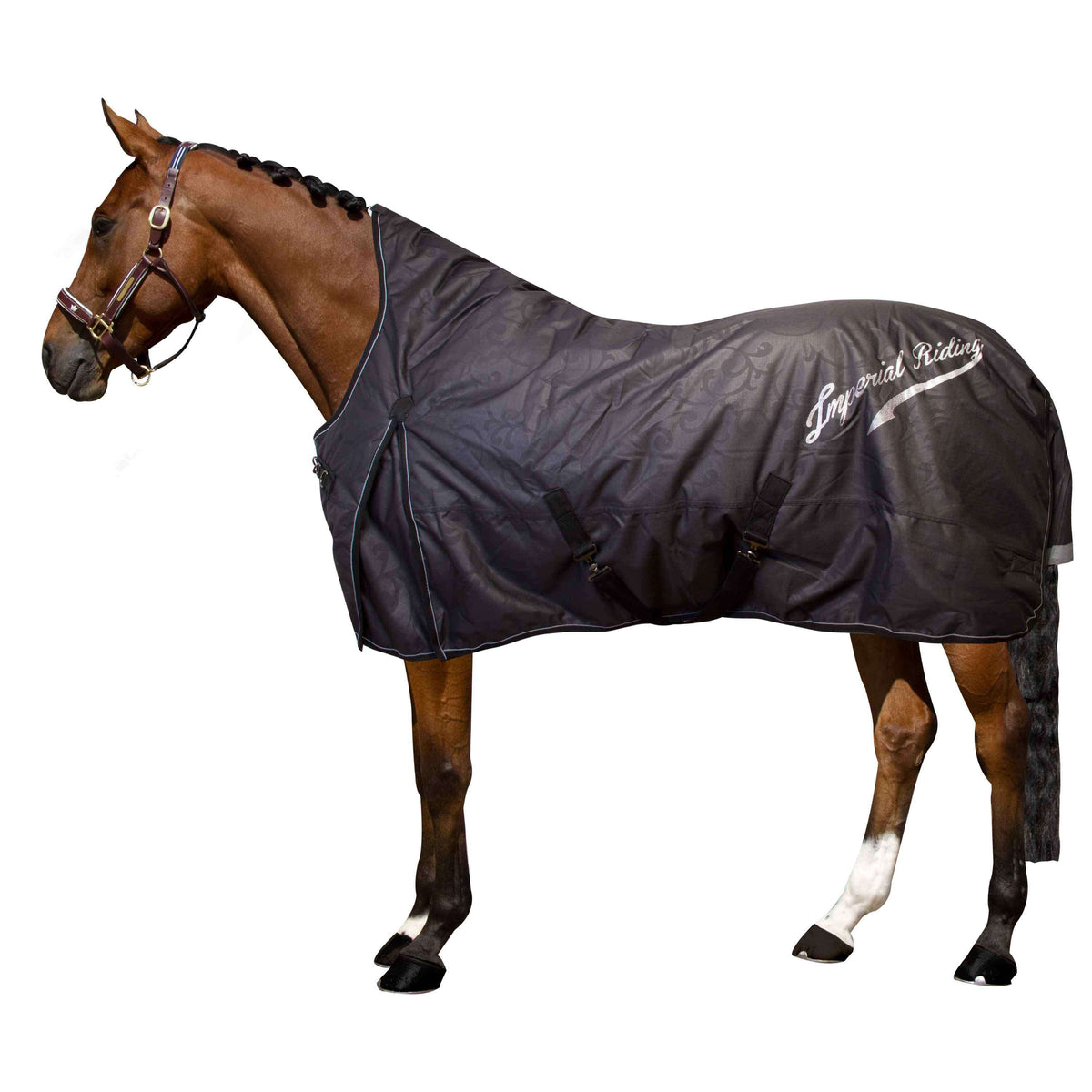 Imperial Riding Tappeto da Esterno IRHSuper-Dry 100g Nero