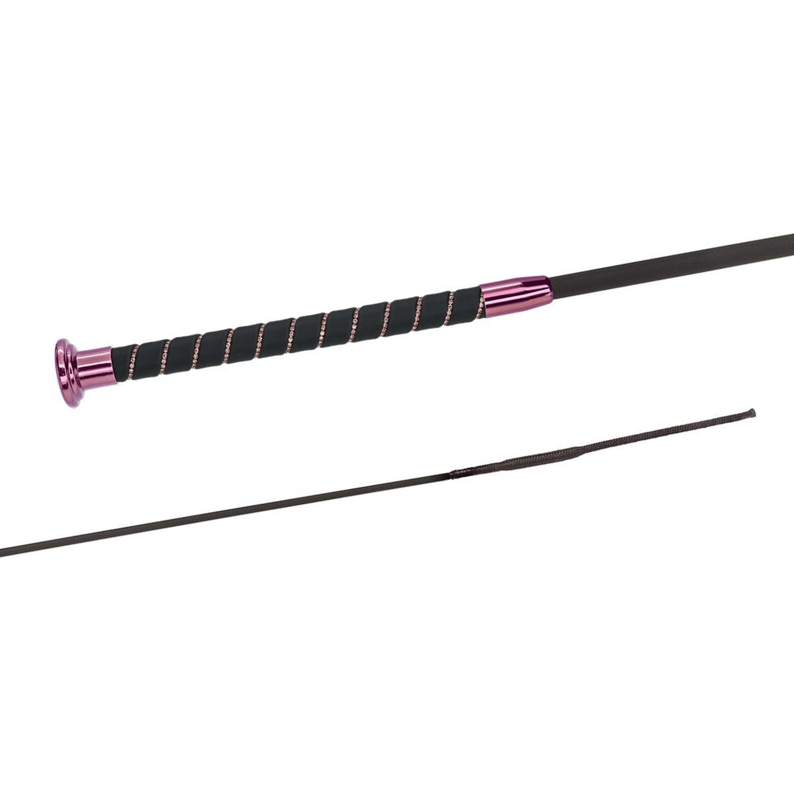 Fleck Frustino da dressage SilkTouch Crystal Rosa Fleck Frustino da dressage SilkTouch Crystal Rosa