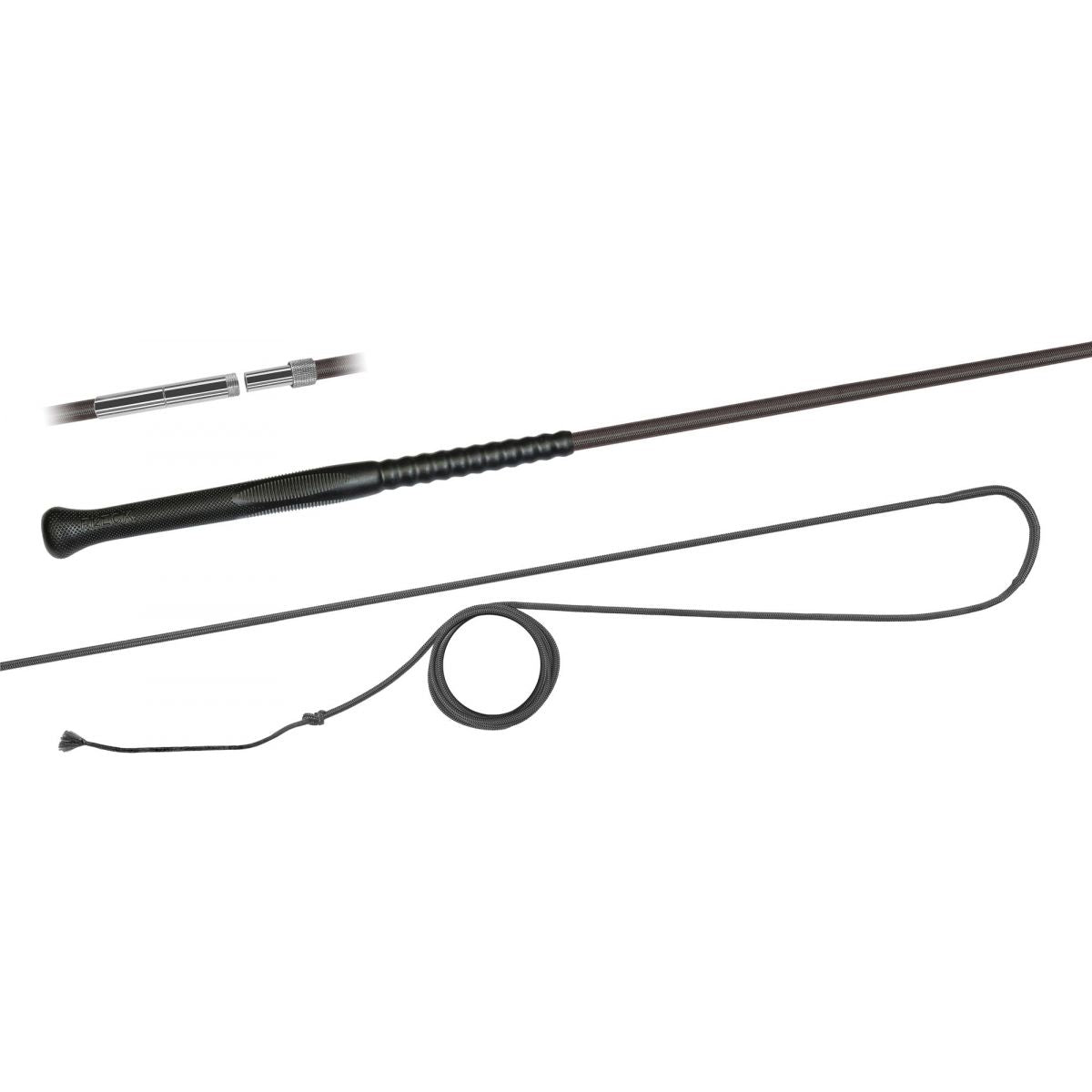 Fleck Frusta da Addestramento Ergo-Grip Separabile Nero