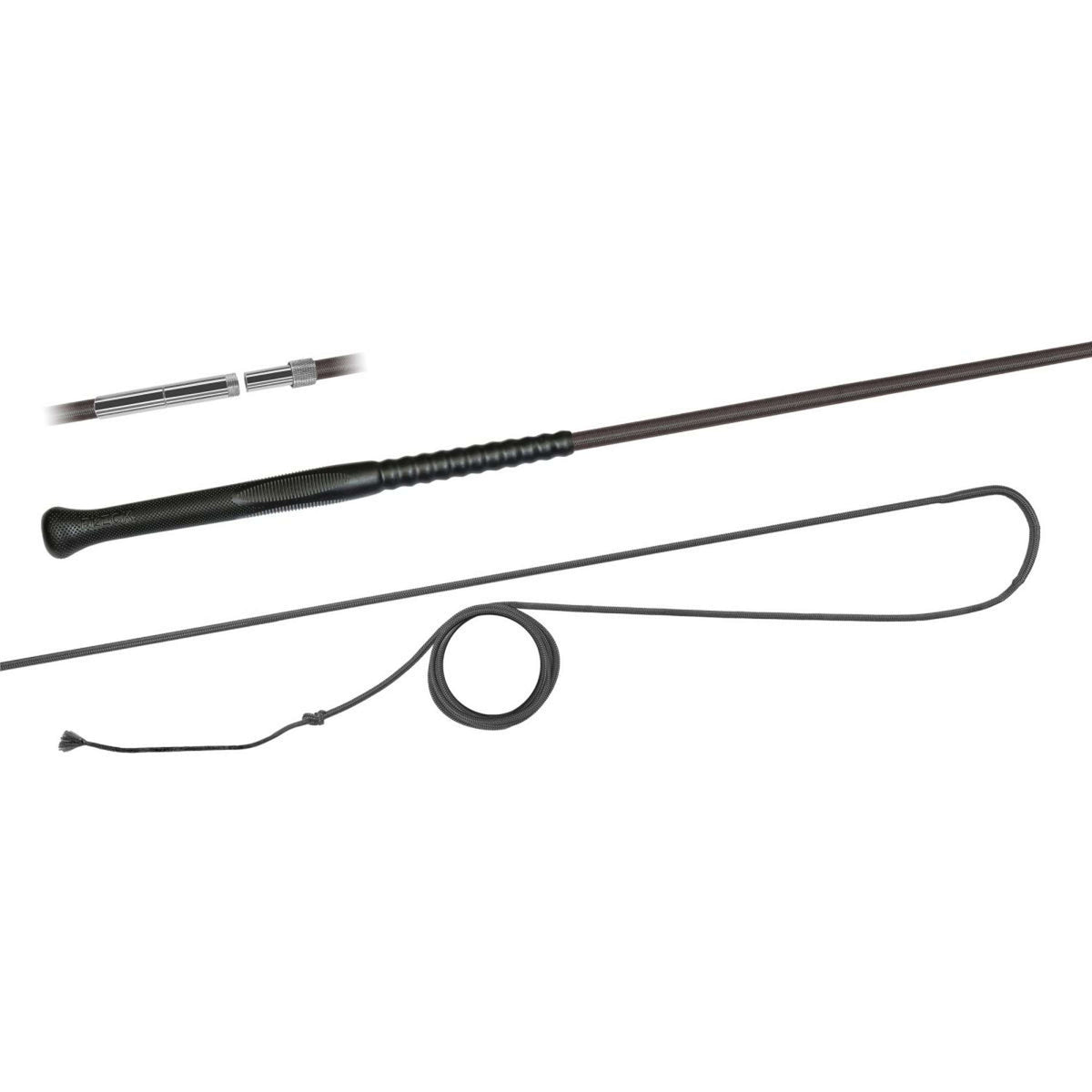 Fleck Frusta da Addestramento Ergo-Grip Separabile Nero