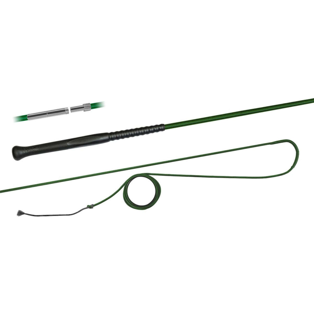 Fleck Frusta da Addestramento Ergo-Grip Separabile Verde