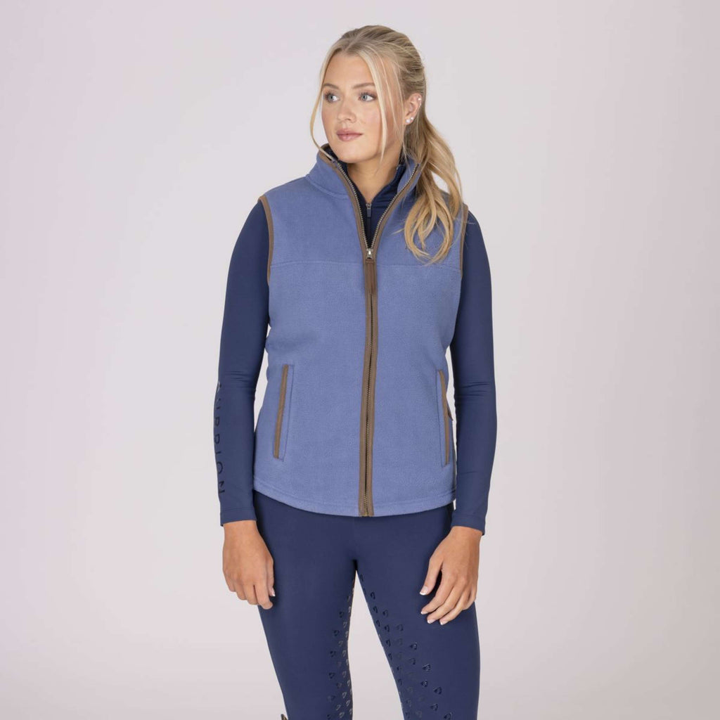 Aubrion by Shires Gilet Original Fleece Blu