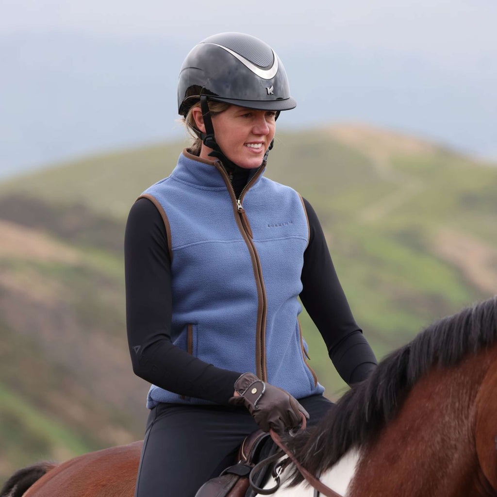Aubrion by Shires Gilet Original Fleece Blu