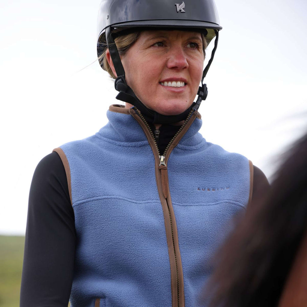 Aubrion by Shires Gilet Original Fleece Blu