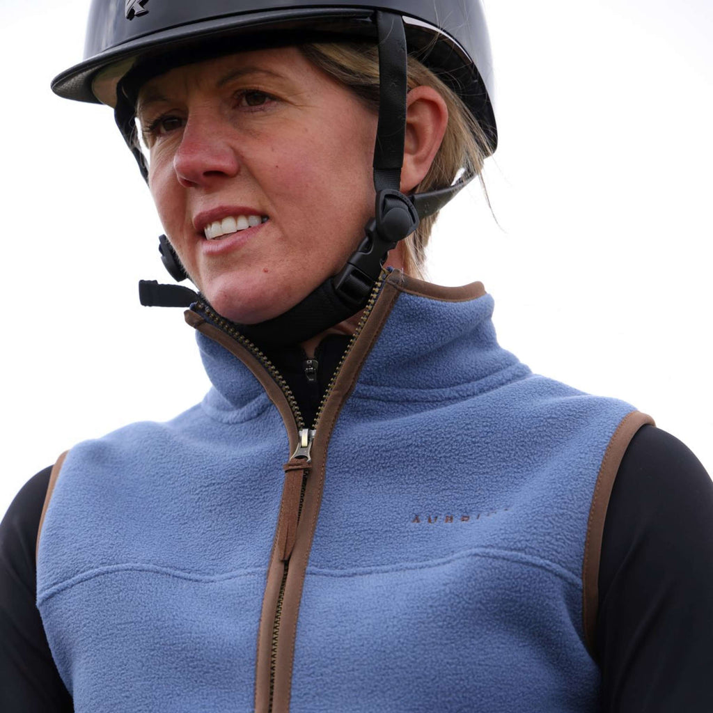 Aubrion by Shires Gilet Original Fleece Blu