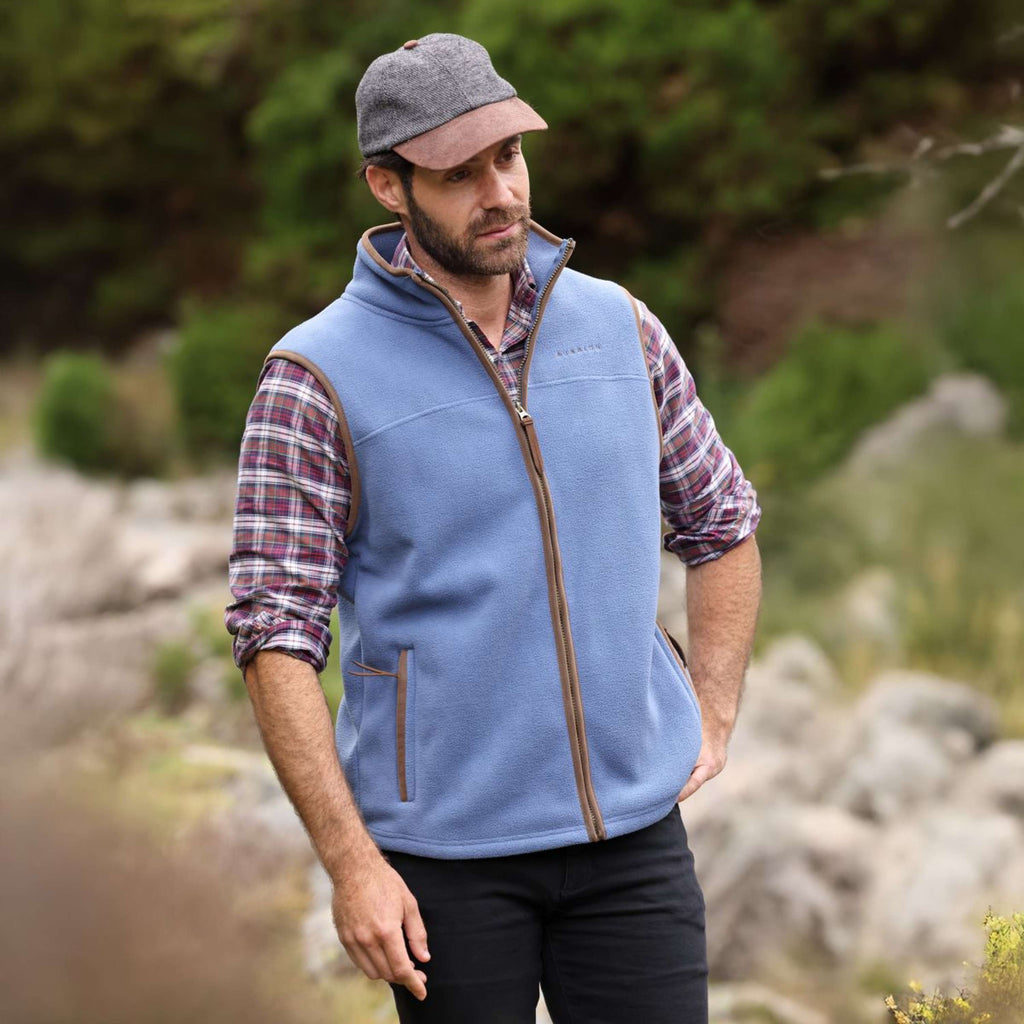 Aubrion by Shires Gilet Original Fleece Blu
