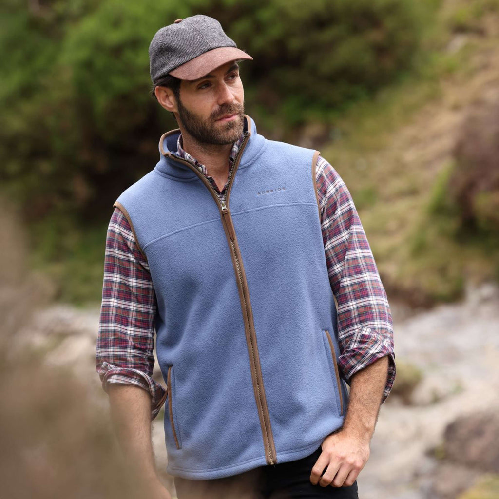 Aubrion by Shires Gilet Original Fleece Blu