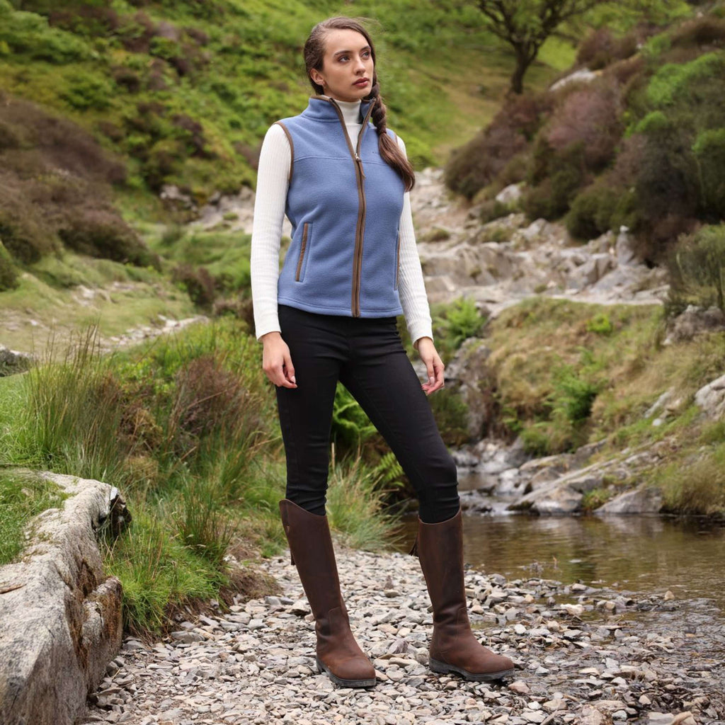 Aubrion by Shires Gilet Original Fleece Blu