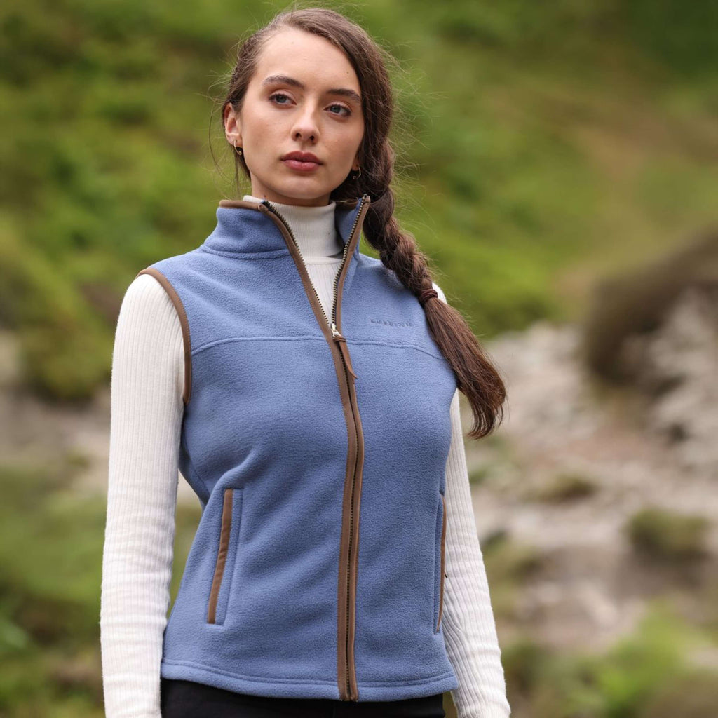 Aubrion by Shires Gilet Original Fleece Blu