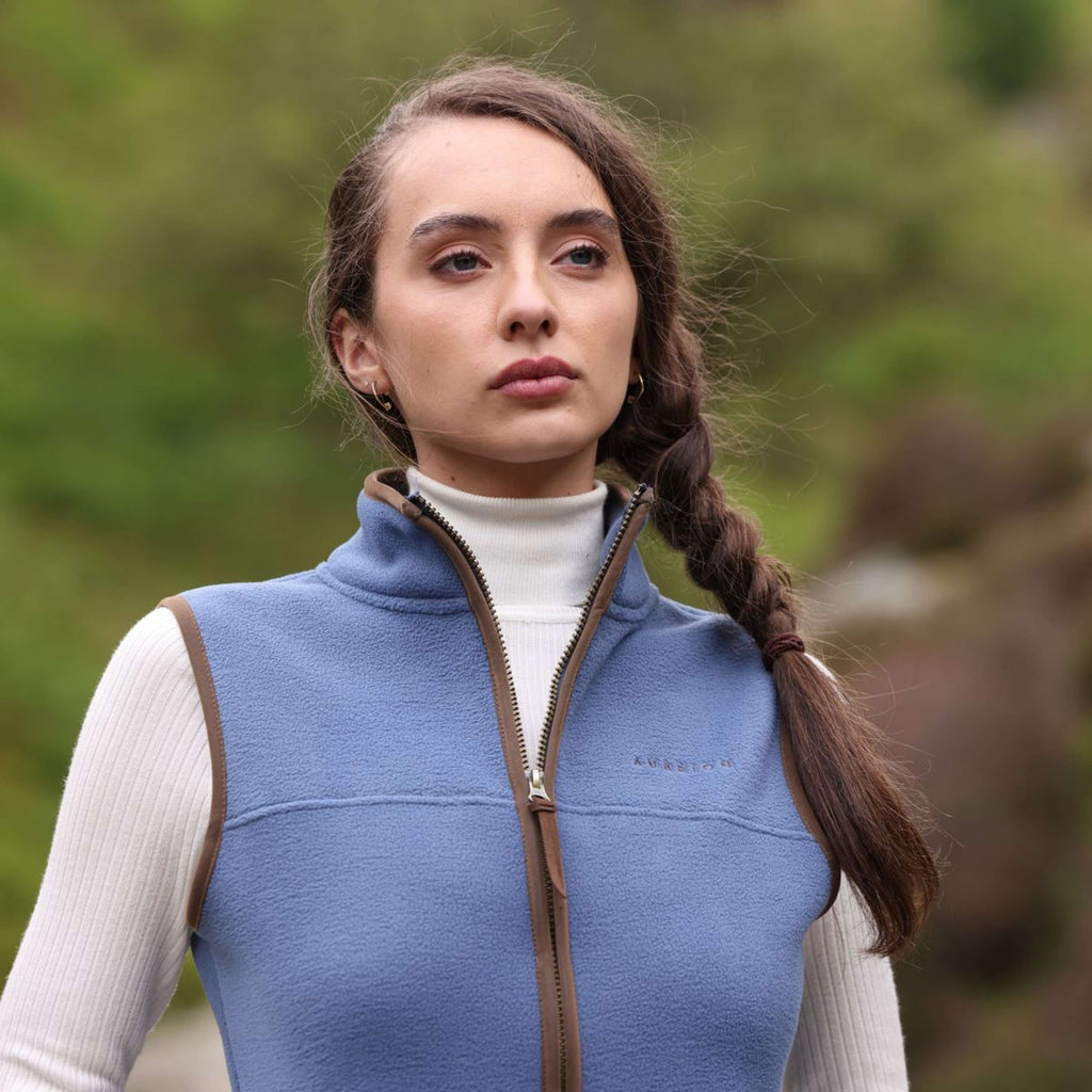 Aubrion by Shires Gilet Original Fleece Blu