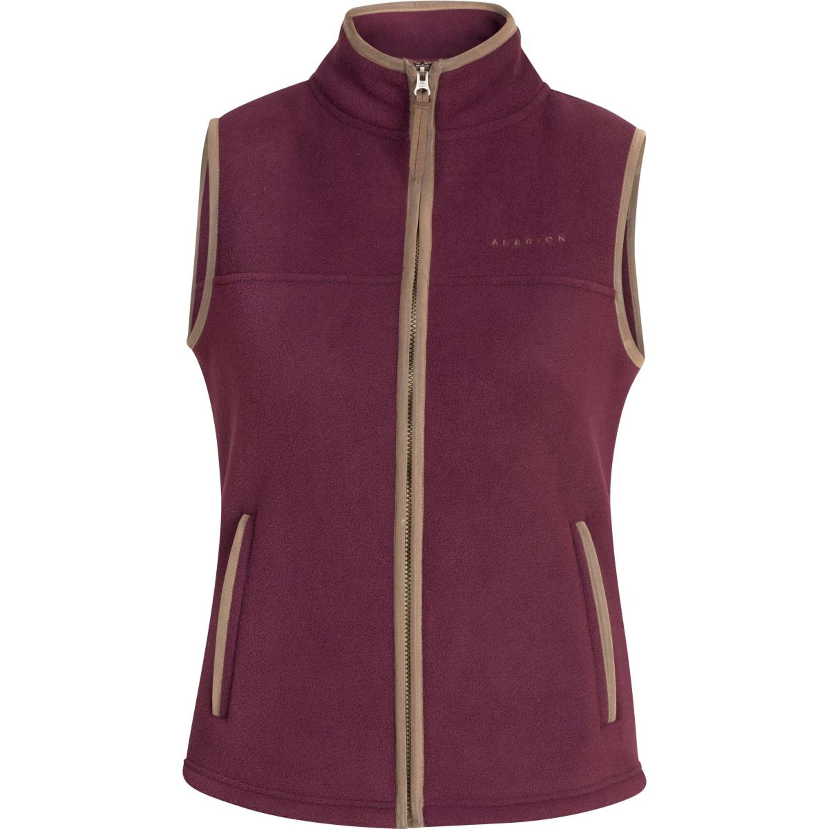 Aubrion by Shires Gilet Original Fleece Maroon Aubrion by Shires Gilet Original Fleece Maroon