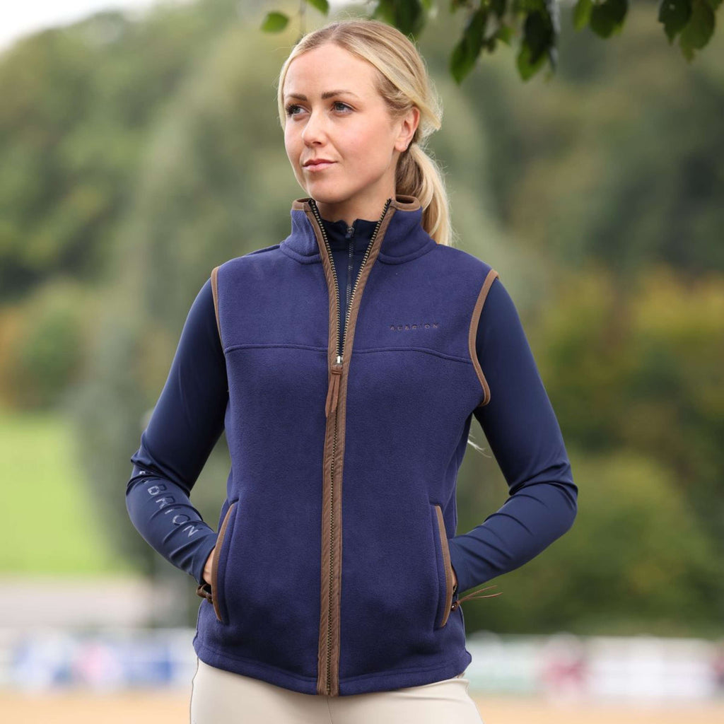 Aubrion by Shires Gilet Original Fleece Navy