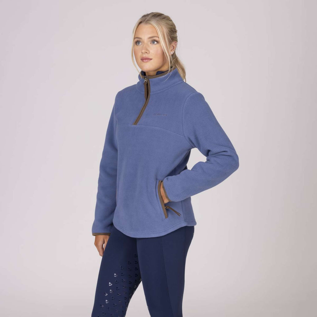 Aubrion by Shires Maglione Original Fleece Blu