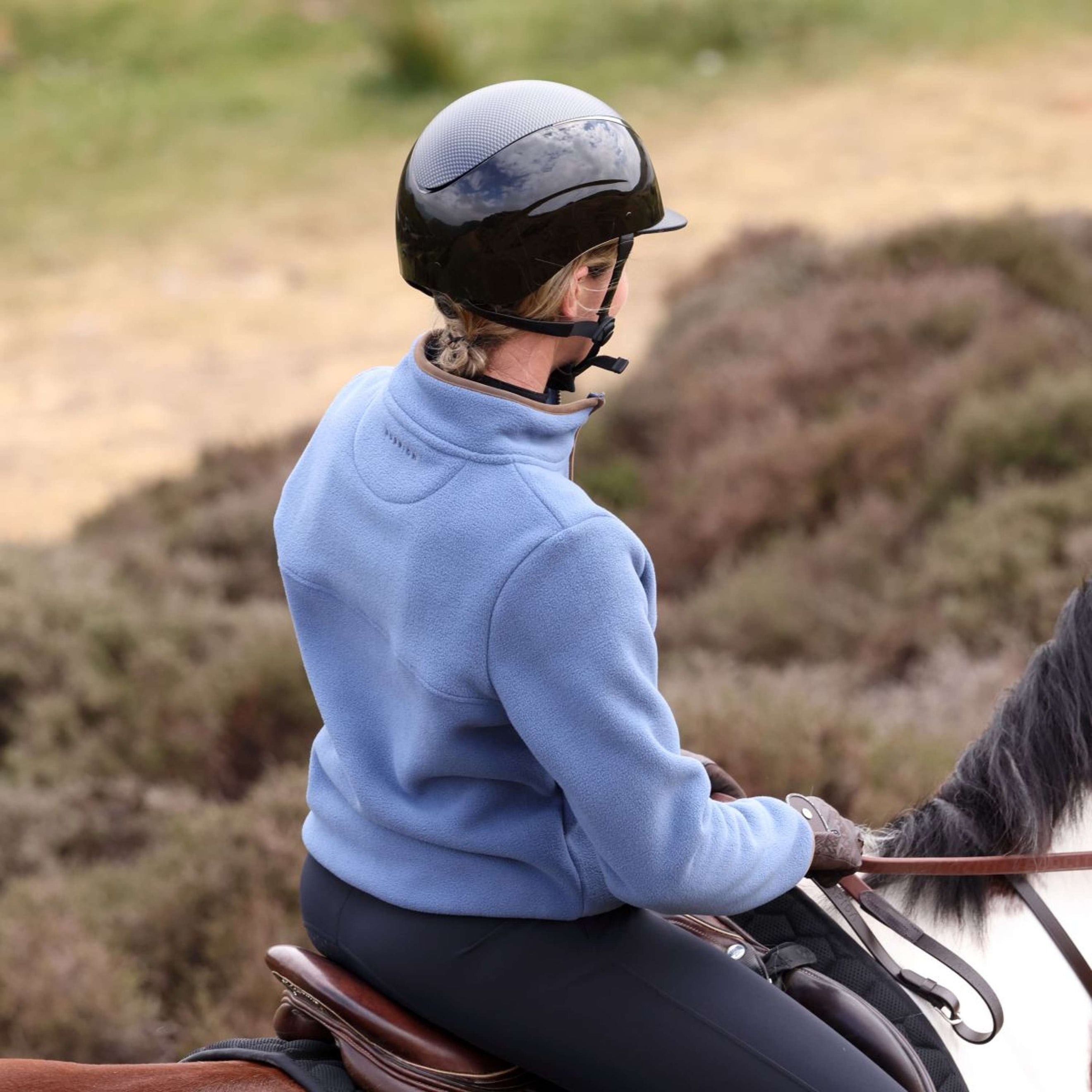 Aubrion by Shires Maglione Original Fleece Blu Aubrion by Shires Maglione Original Fleece Blu