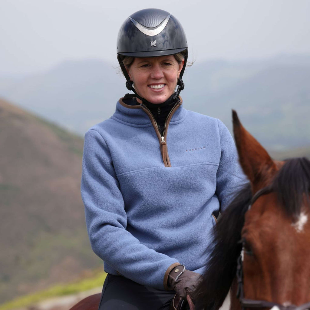 Aubrion by Shires Maglione Original Fleece Blu