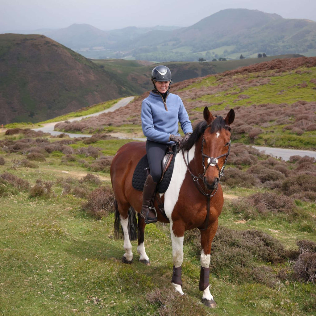 Aubrion by Shires Maglione Original Fleece Blu
