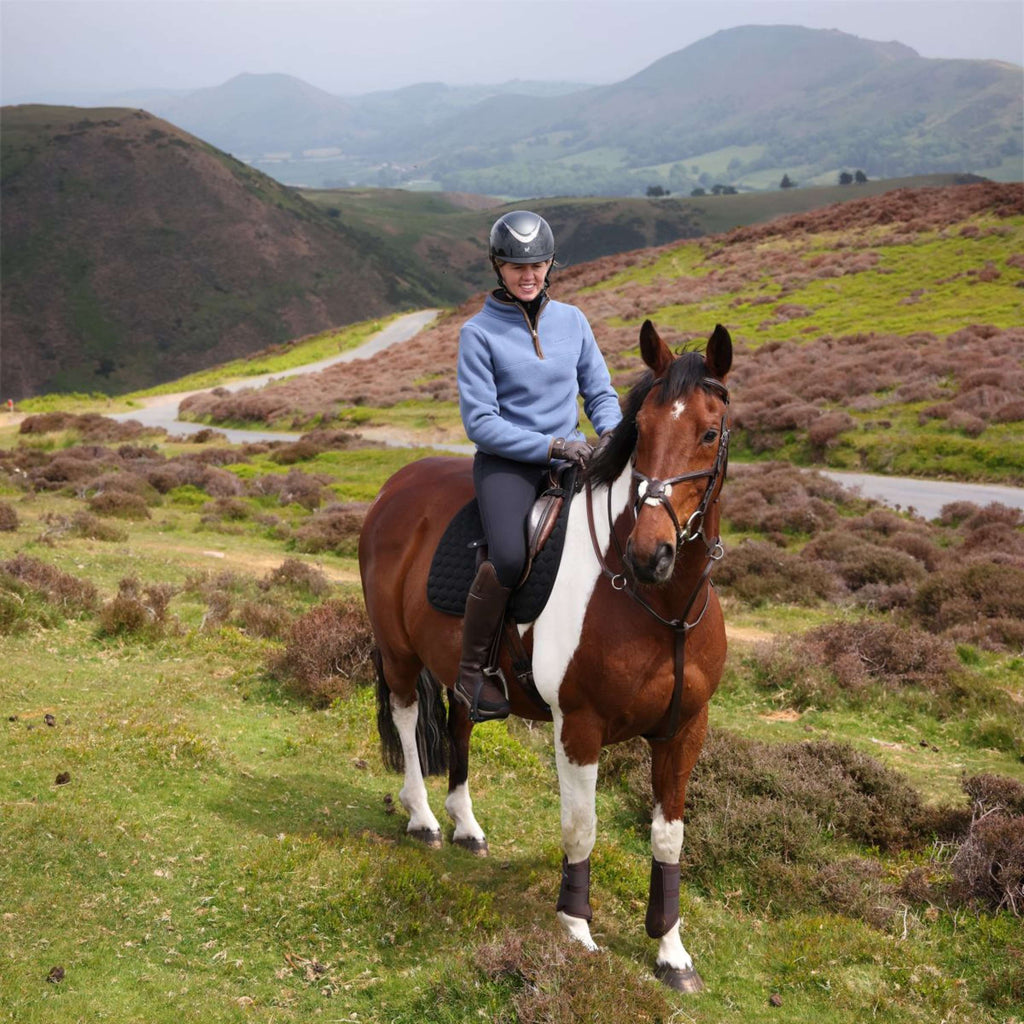 Aubrion by Shires Maglione Original Fleece Blu