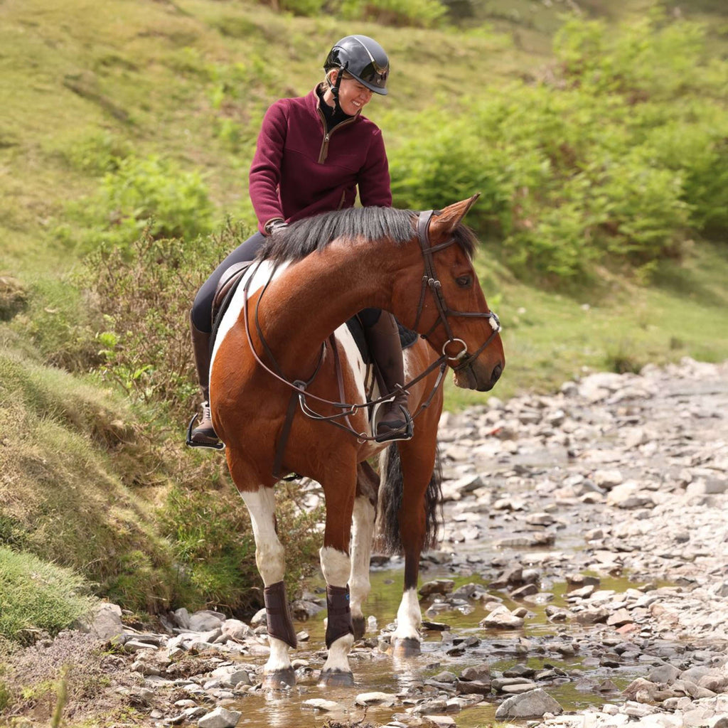 Aubrion by Shires Maglione Original Fleece Maroon