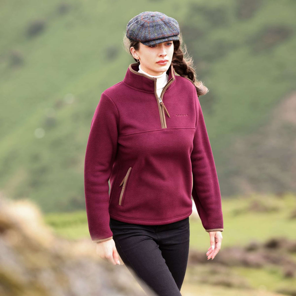 Aubrion by Shires Maglione Original Fleece Maroon