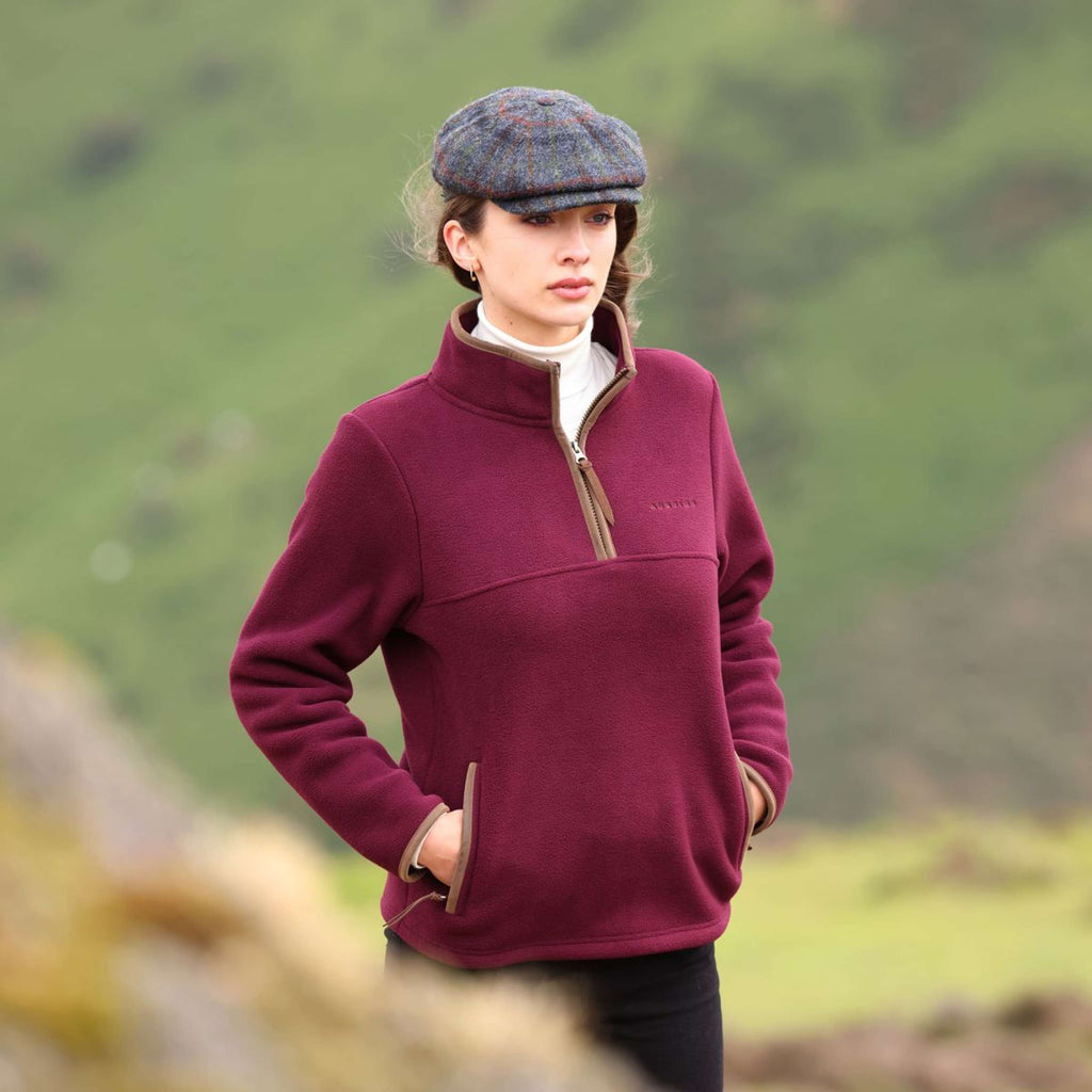 Aubrion by Shires Maglione Original Fleece Maroon