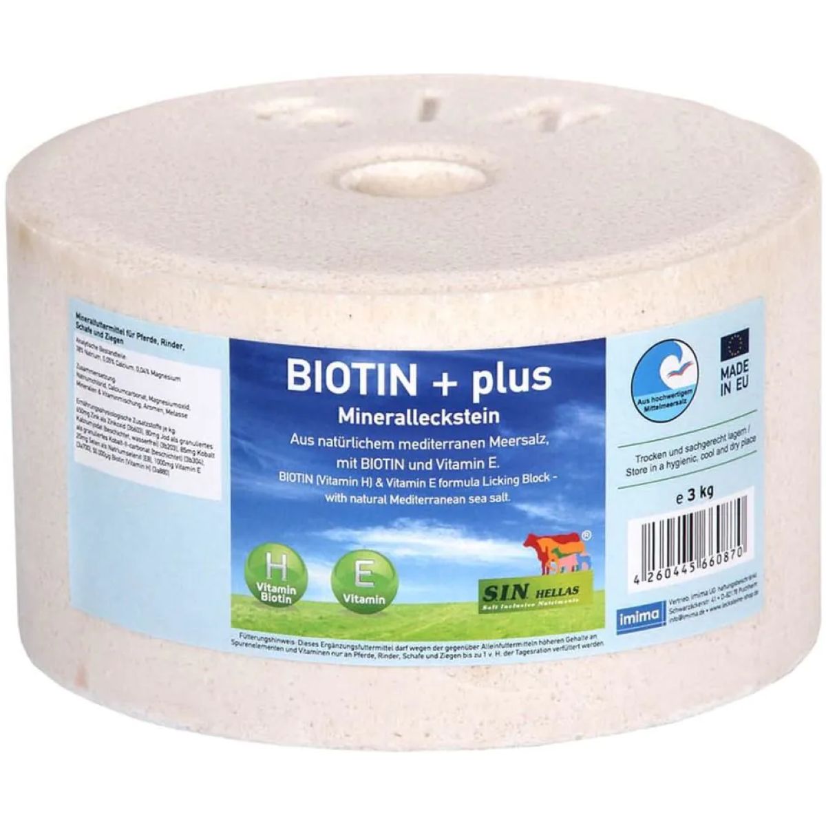 Animalixs Pietra da Leccare Biotin Plus