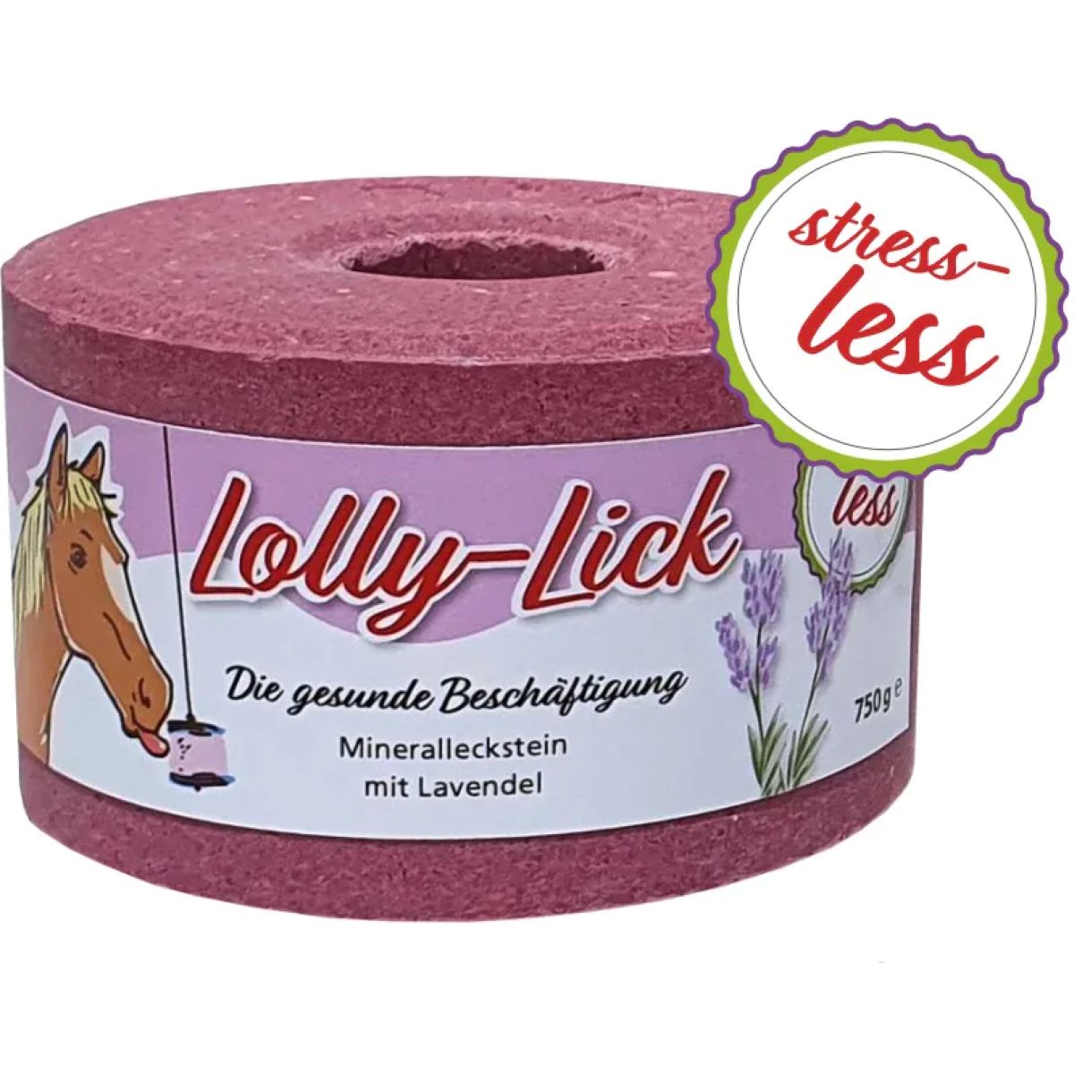 Animalixs Pietra da Leccare LollyLick Stressless Lavendel