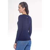 Harcour Maglione Pompadou Donne Navy