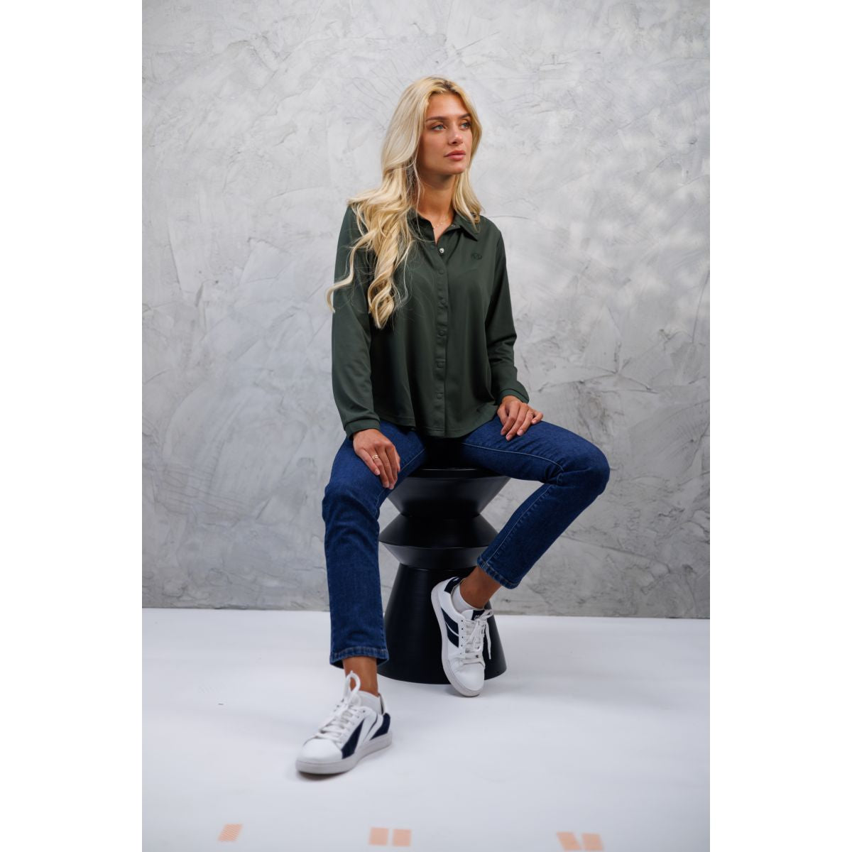 Harcour Shirt Sharly LS Donne Khaki