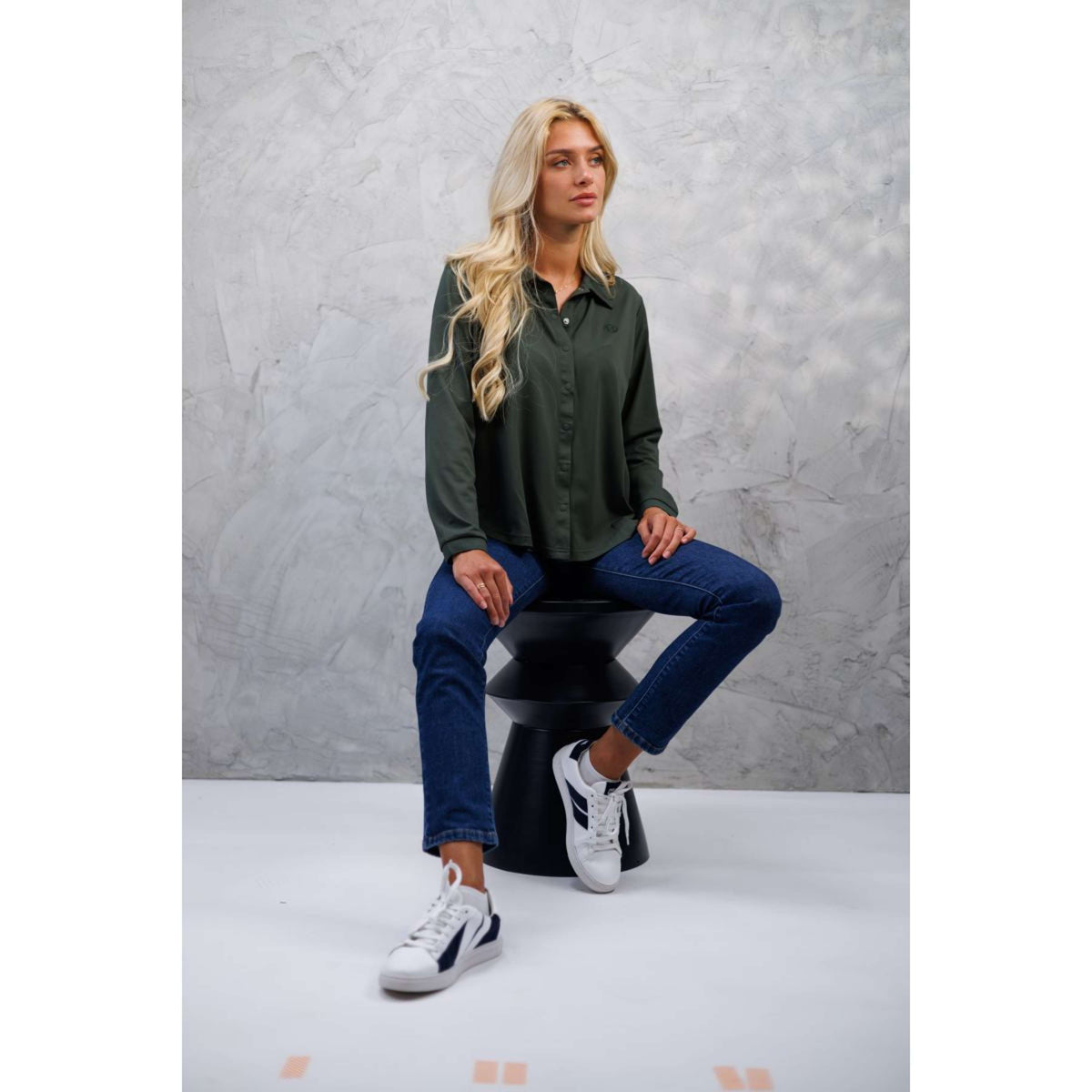 Harcour Shirt Sharly LS Donne Khaki