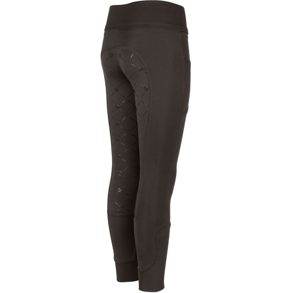 Harry's Horse Leggings da Equitazione Equitights Rookie Full Grip Marrone