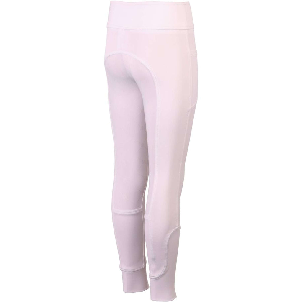 Harry's Horse Leggings da Equitazione Equitights Rookie Full Grip Bianco
