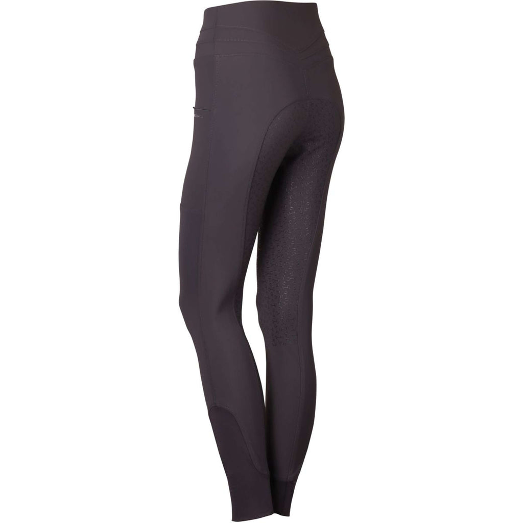Harry's Horse Leggings da Equitazione Denici Cavalli Shadow Full Grip Nero/Sabbia