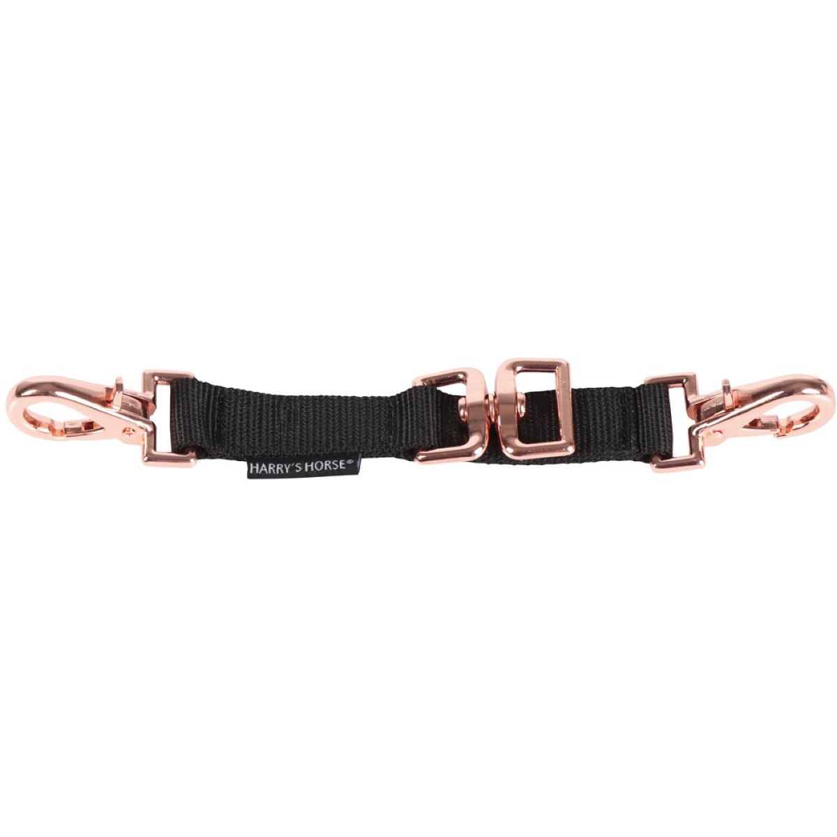 Harry's Horse Pezzo di morso per longeing Rosegold Nero
