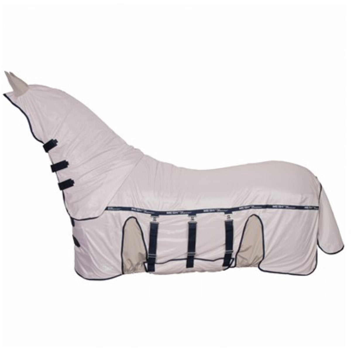 Harry's Horse Coperta Antimosche Mesh Pro Superior con collo Taupe