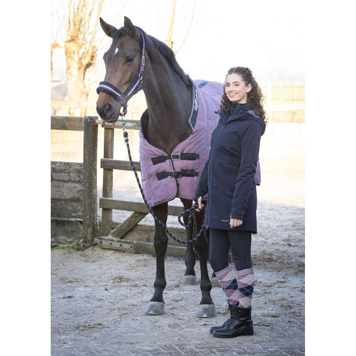 Harry's Horse Coperta da scuderia Highliner AW26 300g Flint
