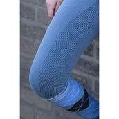 Harry's Horse Pantaloni da Equitazione Trendy Denim Full Grip Flint Stone