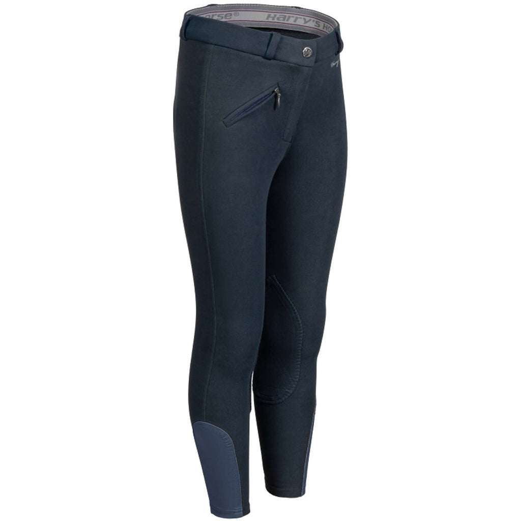 Harry's Horse Pantaloni da Equitazione Youngrider Bambini Navy
