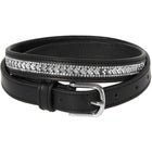 Harry's Horse Cintura Sparkling Arrow Pelle Nero/Argento