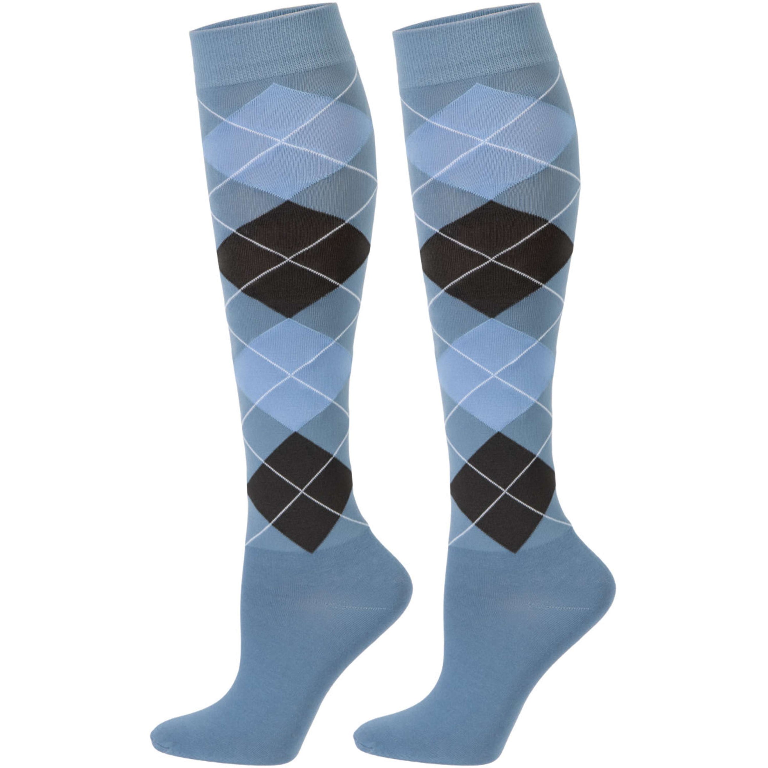 Harry's Horse Calze da Equitazione Argyle Flint Stone